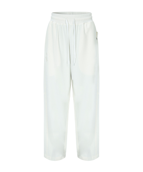 North Wide Sweat Pants (Ivory Cream)
