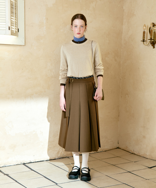 PLEATS SKIRT - 3 colors