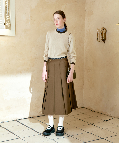 PLEATS SKIRT - 3 colors