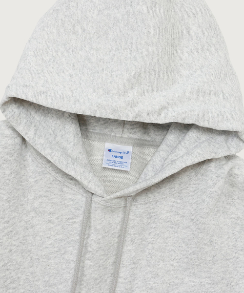 빅 C로고 오버핏 후드 티셔츠 Heather Grey
