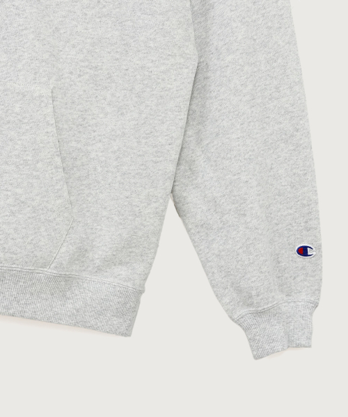 빅 C로고 오버핏 후드 티셔츠 Heather Grey