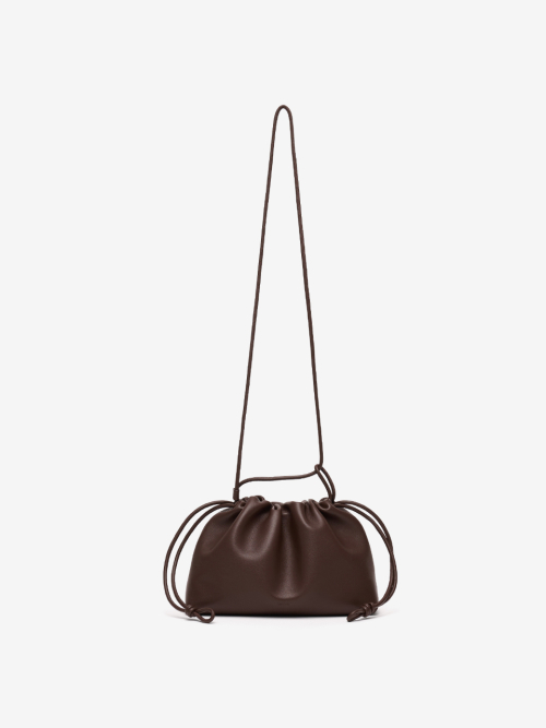 FLORIA shoulder cross bag_MOCHA