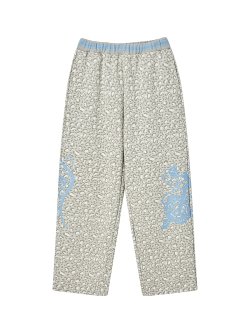 EMBLEM PRINTING JOGGER PANTS CAMO