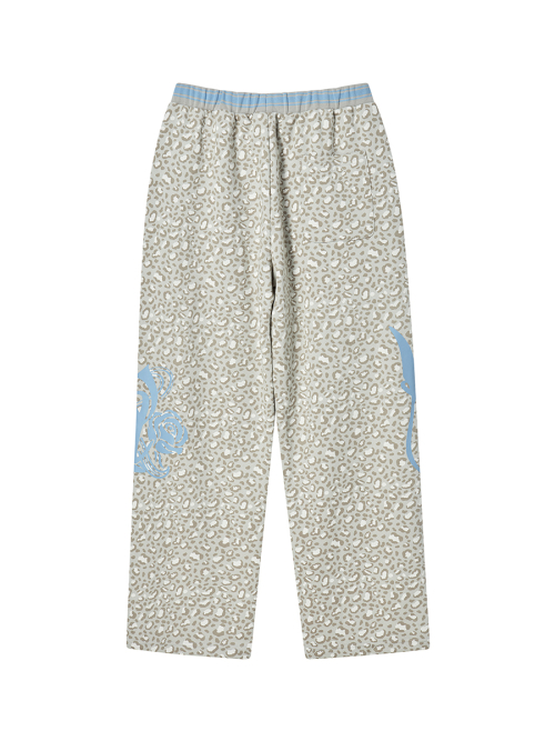 EMBLEM PRINTING JOGGER PANTS CAMO