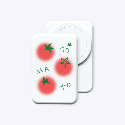 [보조배터리]방울 토마토 오렌지 맥세이프 보조배터리 (C to C)