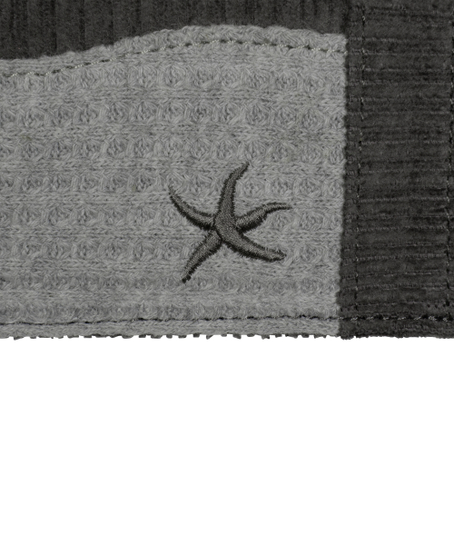 TCM waffle card wallet (charcoal)