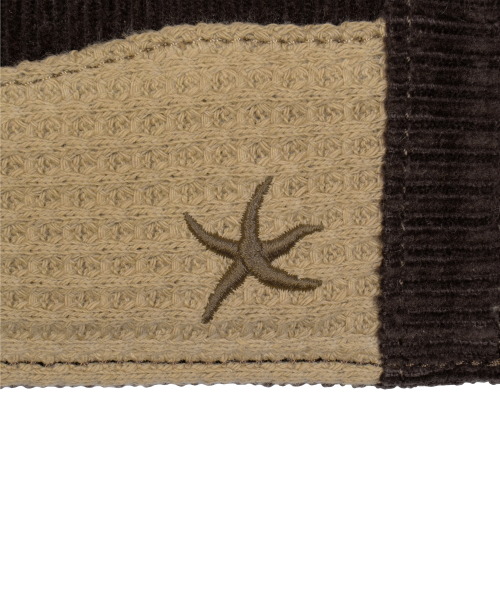 TCM waffle card wallet (brown)