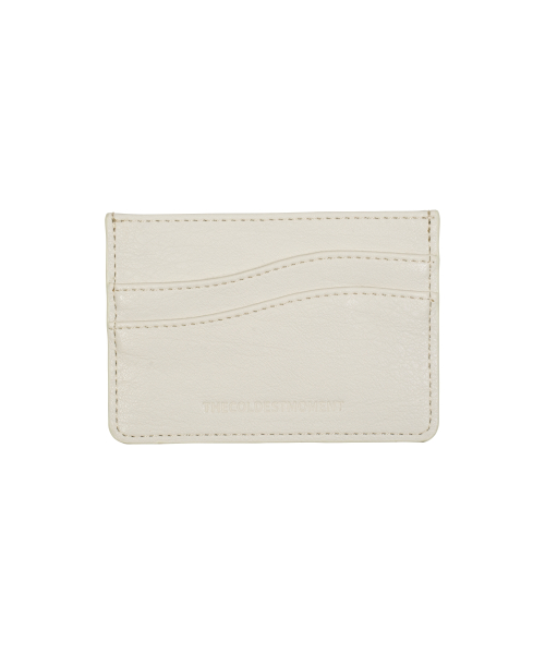 TCM starfish stitch card wallet (ivory)