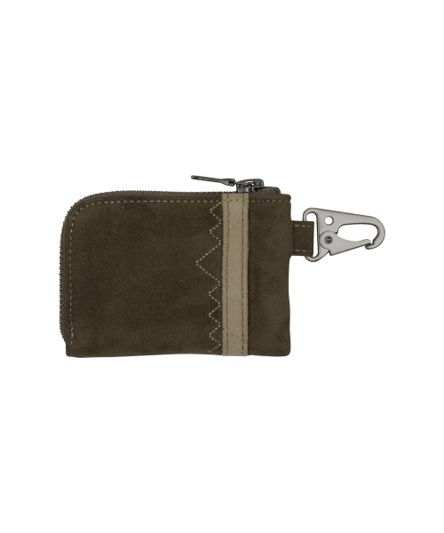 TCM starfish zigzag card wallet (khaki)