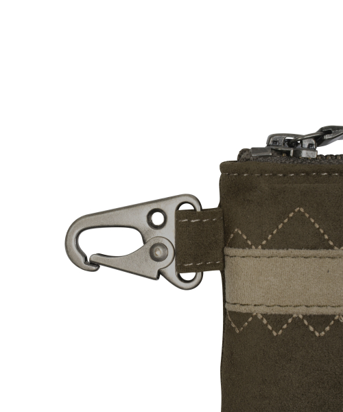 TCM starfish zigzag card wallet (khaki)