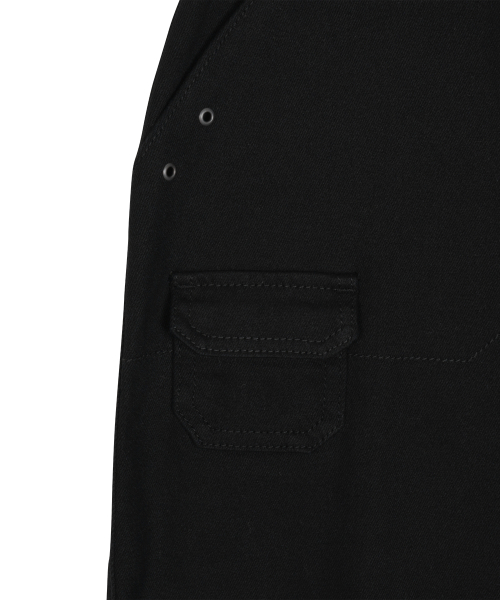 TCM double pocket pants (black)