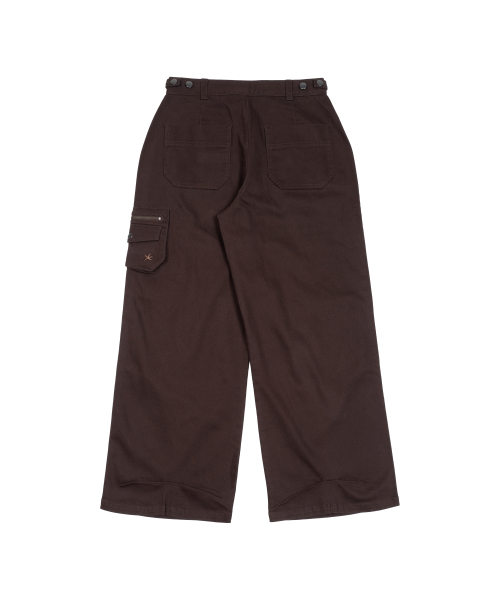 TCM double pocket pants (brown)