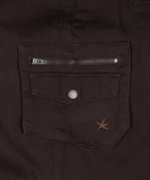 TCM double pocket pants (brown)