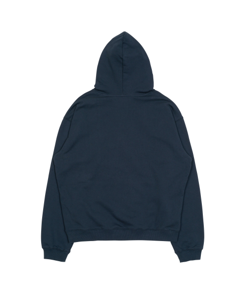 TCM rainbow hoodie (navy)