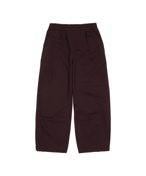TCM starfish sweat pants (burgundy)
