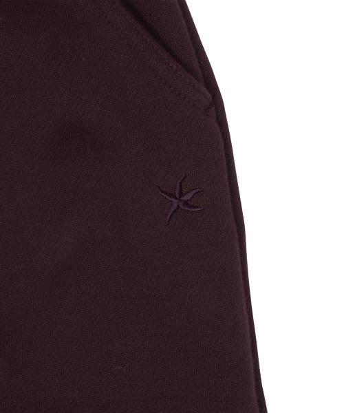 TCM starfish sweat pants (burgundy)