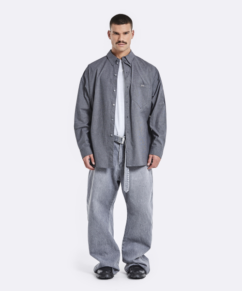 Diagonal shirt - grey