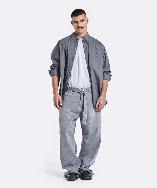 Diagonal shirt - grey