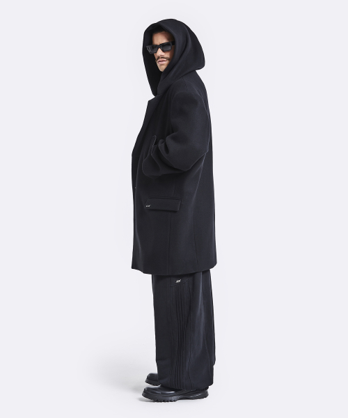 Track sweatpants - washed black