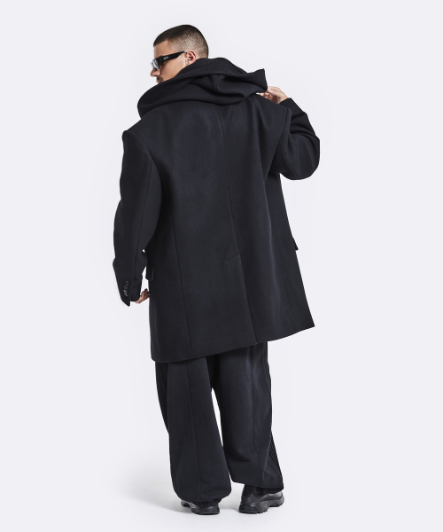 Track sweatpants - washed black