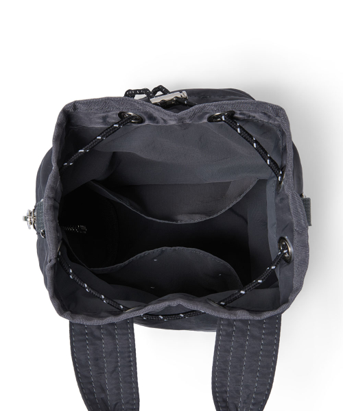 NYLON DRAWSTRING MINI BAG - 2 colors