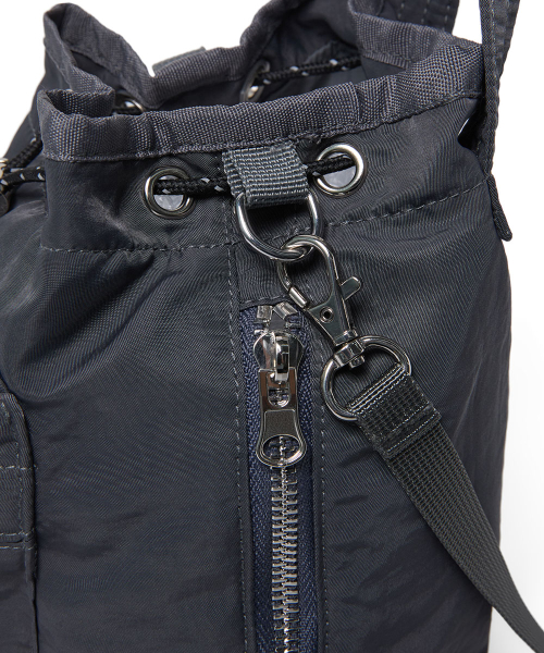 NYLON DRAWSTRING MINI BAG - 2 colors