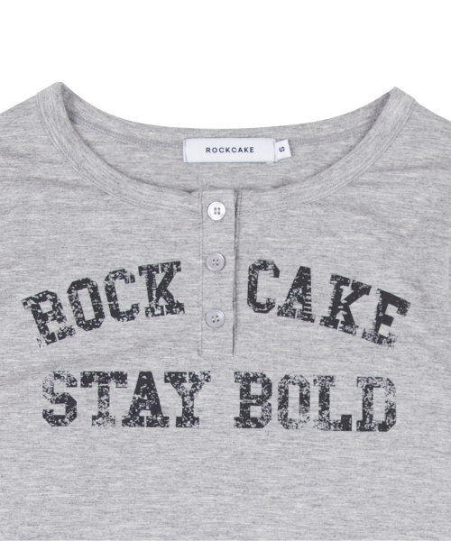 Classic Henly Neck Top - Gray
