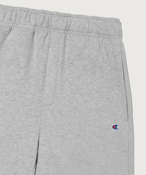 여성 C로고 릴렉스핏 기모 스웨트 팬츠 Grey