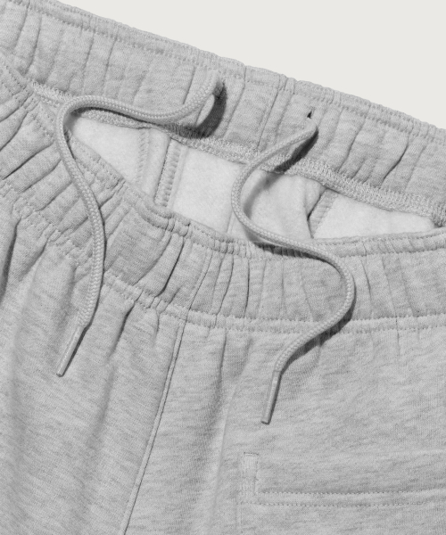 여성 C로고 릴렉스핏 기모 스웨트 팬츠 Grey