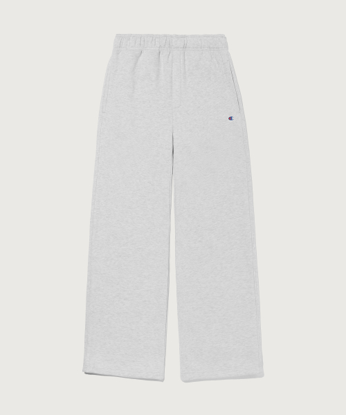 여성 C로고 릴렉스핏 기모 스웨트 팬츠 Light Grey