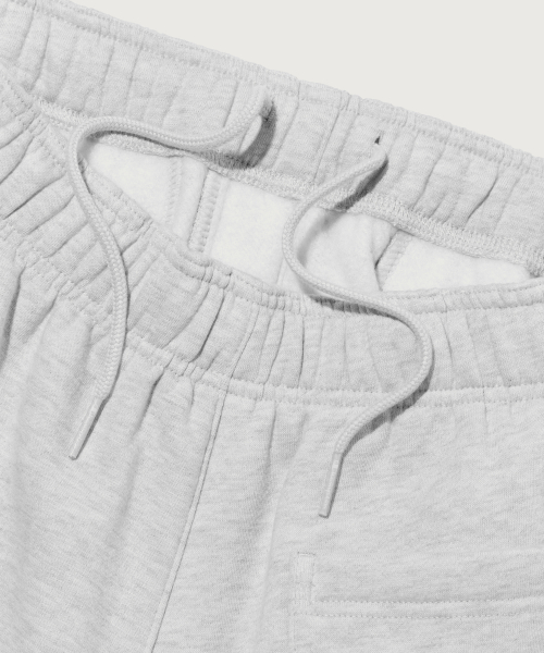 여성 C로고 릴렉스핏 기모 스웨트 팬츠 Light Grey