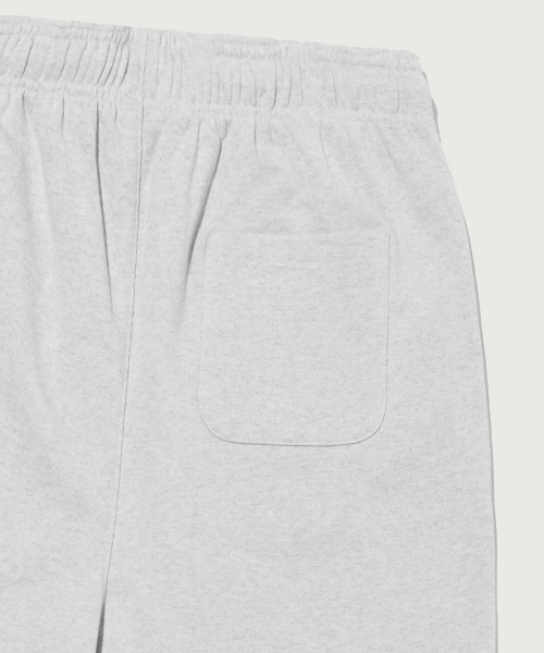 C로고 와이드핏 스웨트 조거 팬츠 Light Grey
