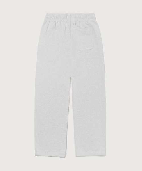 C로고 릴렉스핏 스웨트 팬츠 Light Grey