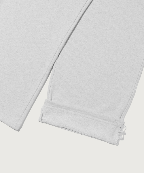 C로고 릴렉스핏 스웨트 팬츠 Light Grey