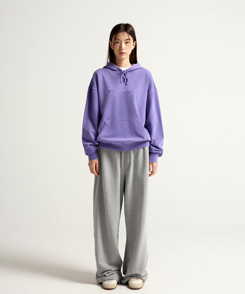 C로고 릴렉스핏 스웨트 팬츠 Grey