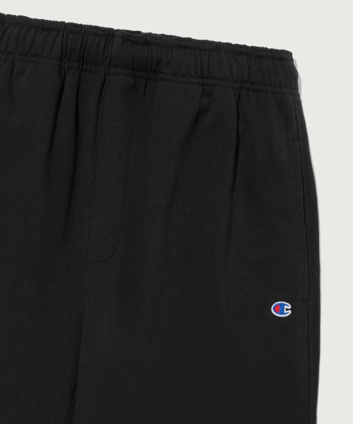 C로고 릴렉스핏 스웨트 팬츠 Black