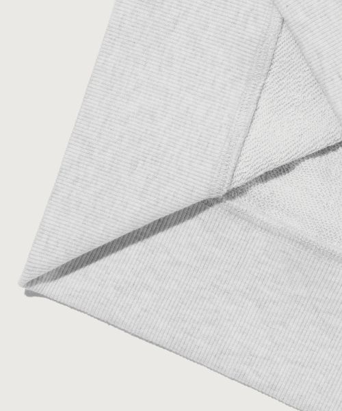 스몰 로고 루즈핏 스웨트셔츠 Light Grey