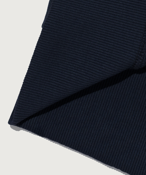 스몰 로고 루즈핏 스웨트셔츠 Navy