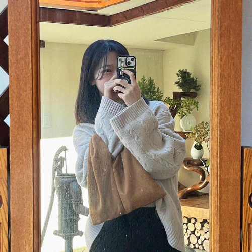 Tmo Suede Tote bag 티모 스웨이드 토트백 (3 colors)