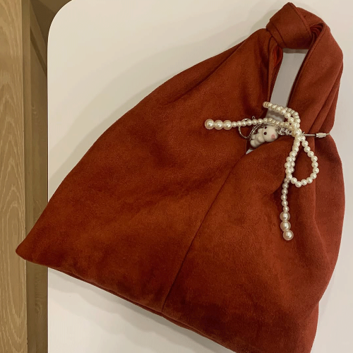 Tmo Suede Tote bag 티모 스웨이드 토트백 (3 colors)