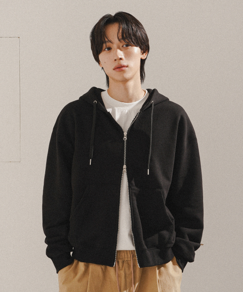 [2PACK] Daycut Crop Overfit Hood Zip Up KJHD2650