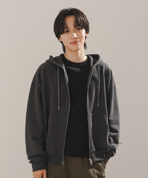 [2PACK] Daycut Crop Overfit Hood Zip Up KJHD2650