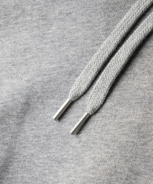 Daycut Crop Overfit Hood Zip Up Gray KJHD2650