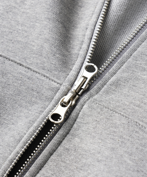 Daycut Crop Overfit Hood Zip Up Gray KJHD2650