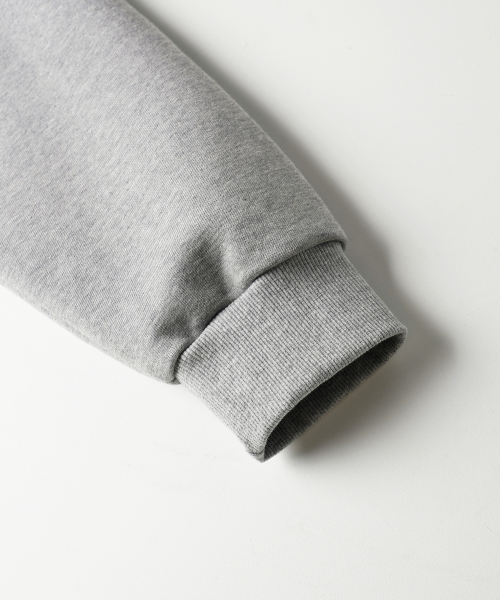 Daycut Crop Overfit Hoodie Gray KJHD2649