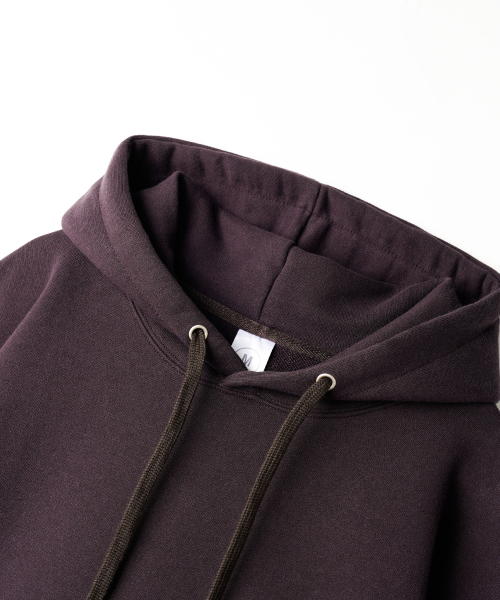 Daycut Crop Overfit Hoodie Darkpurple KJHD2649