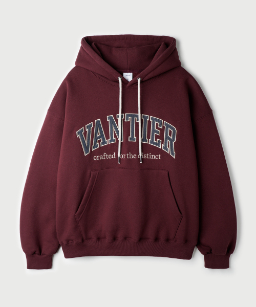 Vantier Hoodie Burgundy KHHD2657