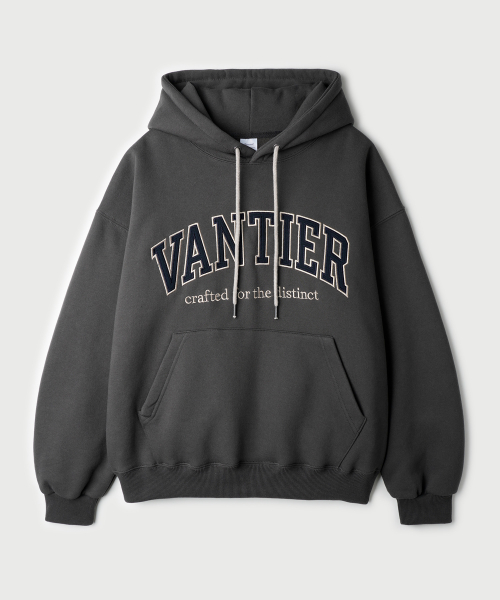 Vantier Hoodie Charcoal KHHD2657