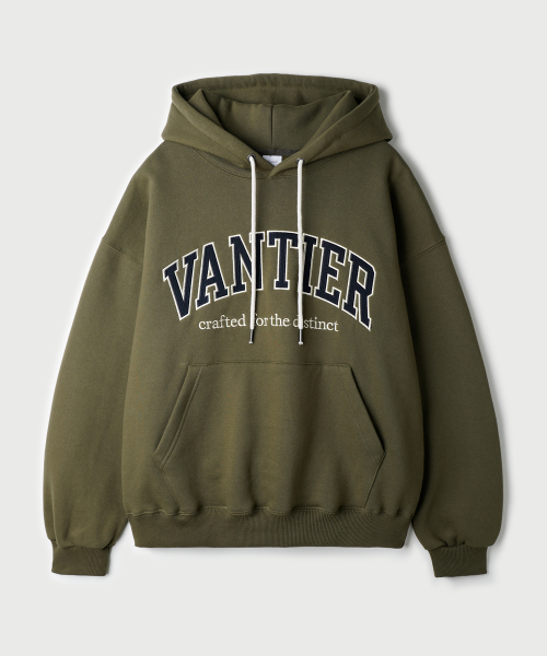 Vantier Hoodie Khaki KHHD2657