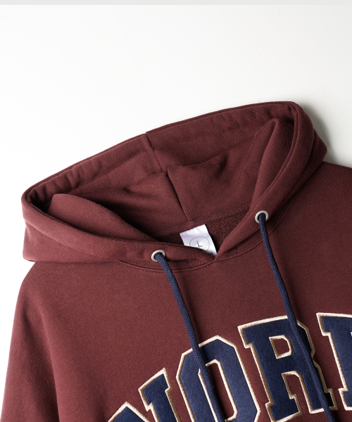 Nore Overfit Hoodie Burgundy KJHD2661